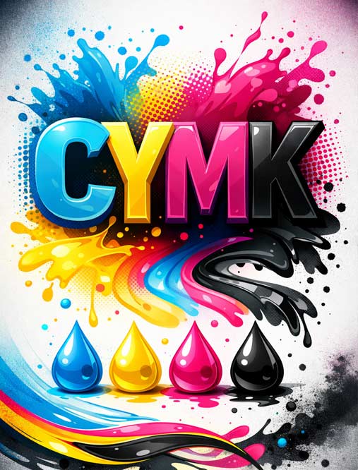como configurar paleta cmyk