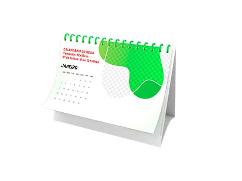 calendario de mesa personalizado