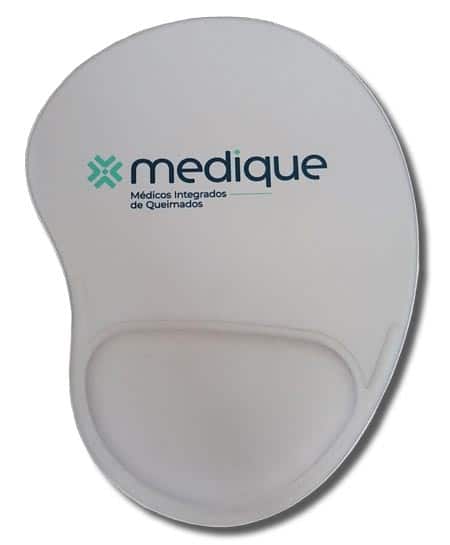 mouse pad personalizado com descanso ou retangular