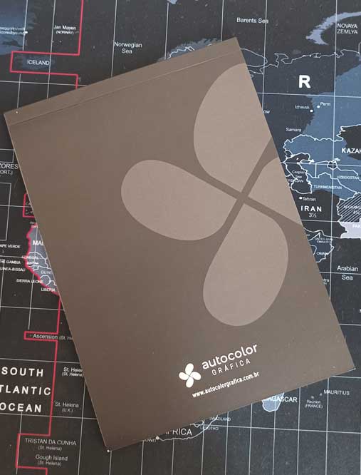 blocos de anotações personalizados gráfica rj