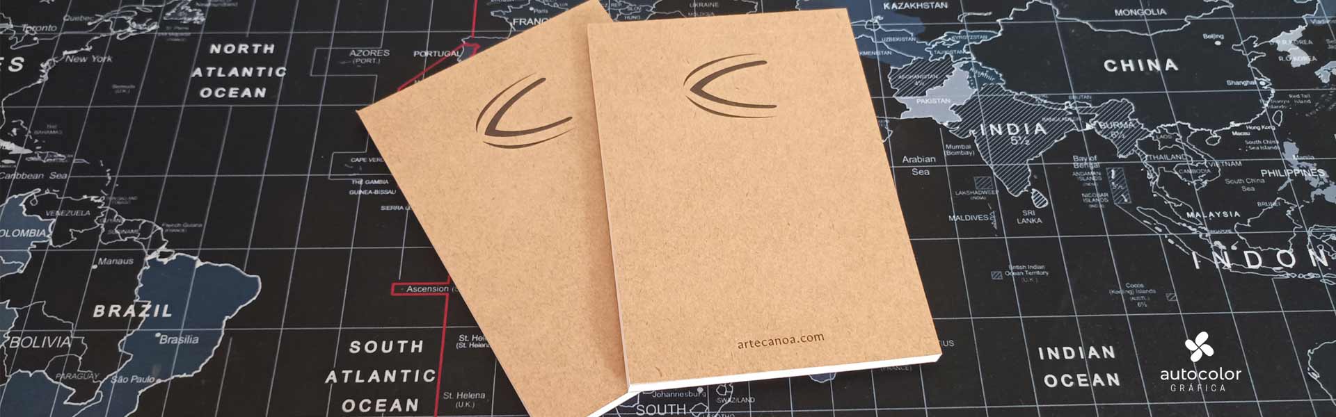 bloco brochura com capa papel kraft gráfica rj