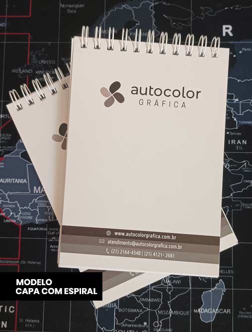 blocos com espiral gráfica rj