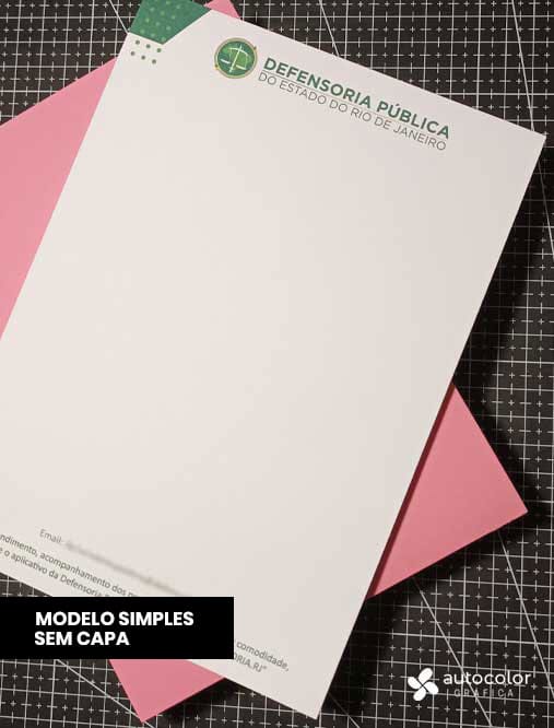 bloco personalizado gráfica rj