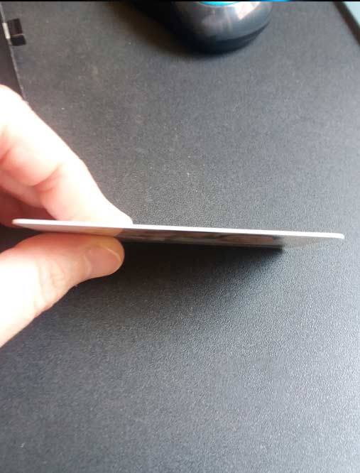 cartão de visita em pvc personalizado