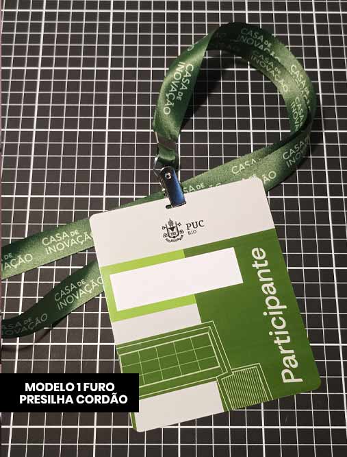 credencial para eventos personalizado rj