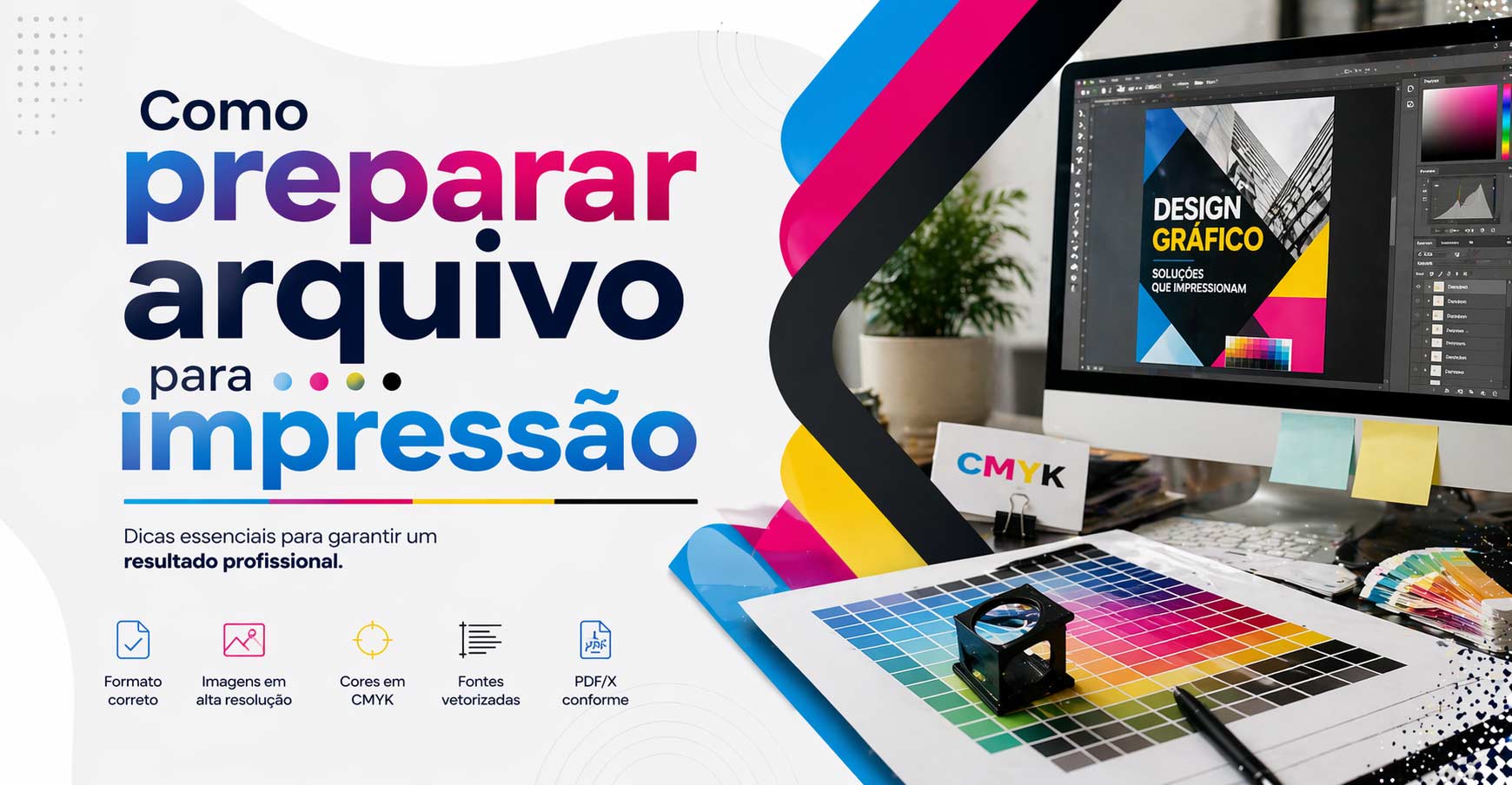 como preparar arquivo para impressão