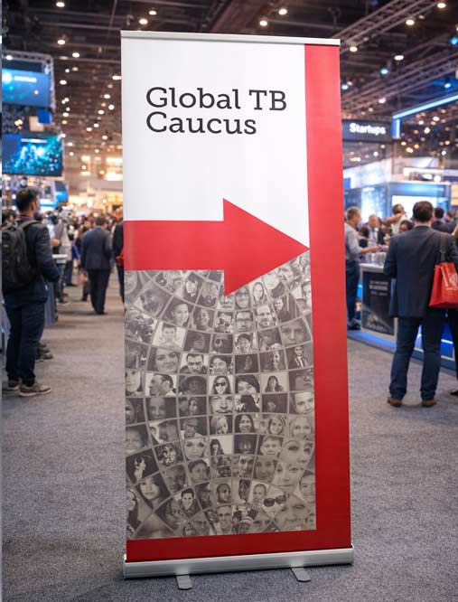 banner retrátil roll up