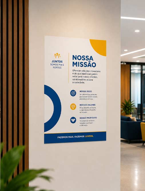 cartaz personalizado para empresa rj