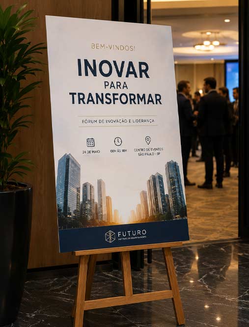 cartaz personalizado para evento gráfica no rio de janeiro