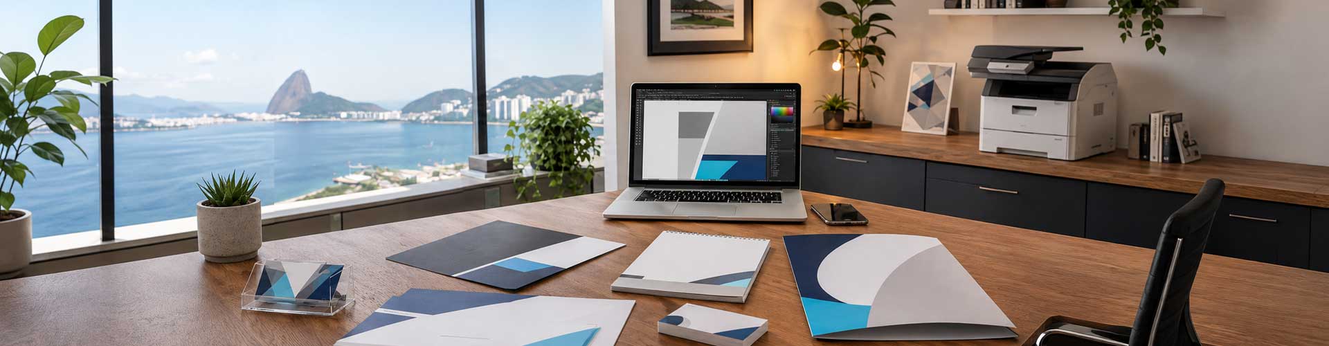 Materiais gráficos personalizados para empresas e profissionais em Niterói