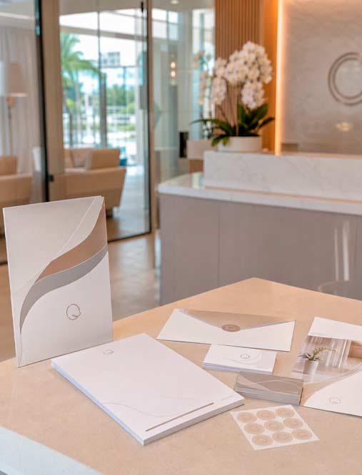 material personalizado para clínicas consultórios papelaria médica na barra da tijuca