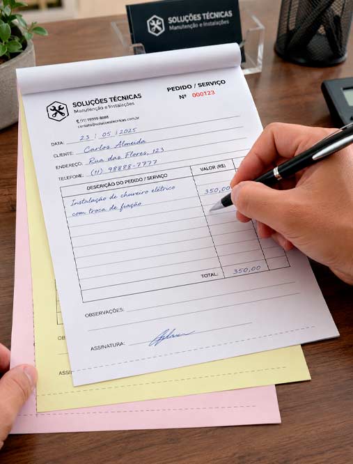 impressão de talão personalizado no rj