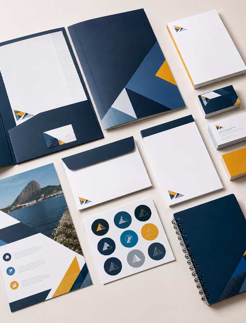 Materiais gráficos personalizados para empresas e profissionais em Niterói