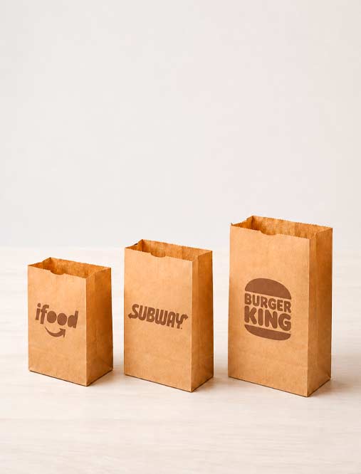 tamanhos de saco kraft personalizado em papel kraft natural