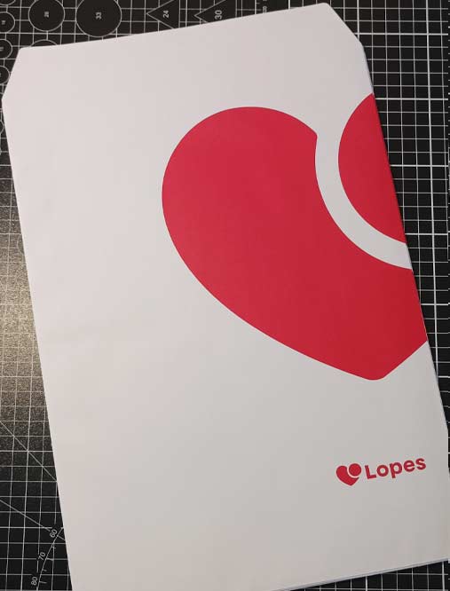 Envelope personalizado para imobiliárias e documentos